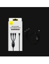 Kup 3-in-1 Kabel Baseus Flash Series II USB-C/USB-A - USB-C, Lightning, micro USB 100W 1,5m blau - BSU3330BLU - {ean13} - Sklep Home Screen