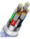 Buy Baseus Flash Series II USB Type C / USB Type A cable - USB Type C / Lightning / micro USB 100 W 1.5 m purple - BSU3331PRP - {ean13} - Home Screen Store Europe