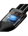 Buy Baseus Flash Series II USB Type C / USB Type A cable - USB Type C / Lightning / micro USB 100 W 1.2 m black - BSU3332BLK - {ean13} - Home Screen Store Europe