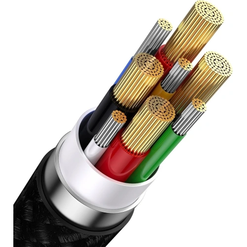 Buy Baseus Flash Series II USB Type C / USB Type A cable - USB Type C / Lightning / micro USB 100 W 1.2 m black - BSU3332BLK - {ean13} - Home Screen Store Europe