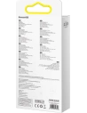 Buy Baseus Flash Series II USB Type C / USB Type A cable - USB Type C / Lightning / micro USB 100 W 1.2 m black - BSU3332BLK - {ean13} - Home Screen Store Europe