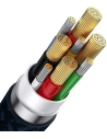 Buy Baseus Flash Series II USB Type C / USB Type A cable - USB Type C / Lightning / micro USB 100 W 1.2 m blue - BSU3333BLU - {ean13} - Home Screen Store Europe