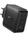 Încărcătorul de rețea UGREEN CD224 GaN PPS 65W USB / 3x USB-C QC 3.0 Power Delivery SCP FCP AFC negru