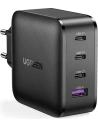 Kup UGREEN CD224 GaN PPS 65W USB / 3x USB-C QC 3.0 Power Delivery SCP FCP AFC Netzladegerät Schwarz - UGR1243BLK - {ean13} - Sklep Home Screen