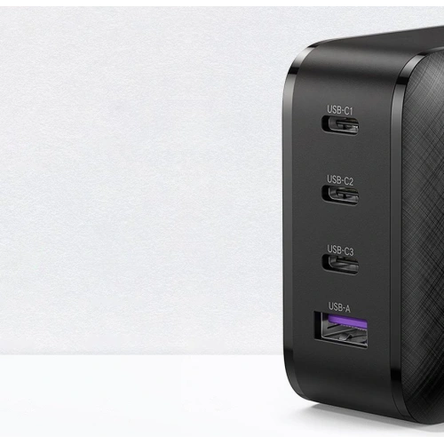 Kup Încărcătorul de rețea UGREEN CD224 GaN PPS 65W USB / 3x USB-C QC 3.0 Power Delivery SCP FCP AFC negru - UGR1243BLK - {ean13} - Sklep Home Screen