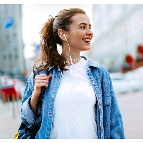 Kup Căști UGREEN EP101 USB-C cu telecomandă și microfon alb - UGR1245WHT - {ean13} - Sklep Home Screen