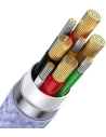 Buy Baseus Flash Series II USB Type C / USB Type A cable - USB Type C / Lightning / micro USB 100 W 1.2 m purple - BSU3334PRP - {ean13} - Home Screen Store Europe