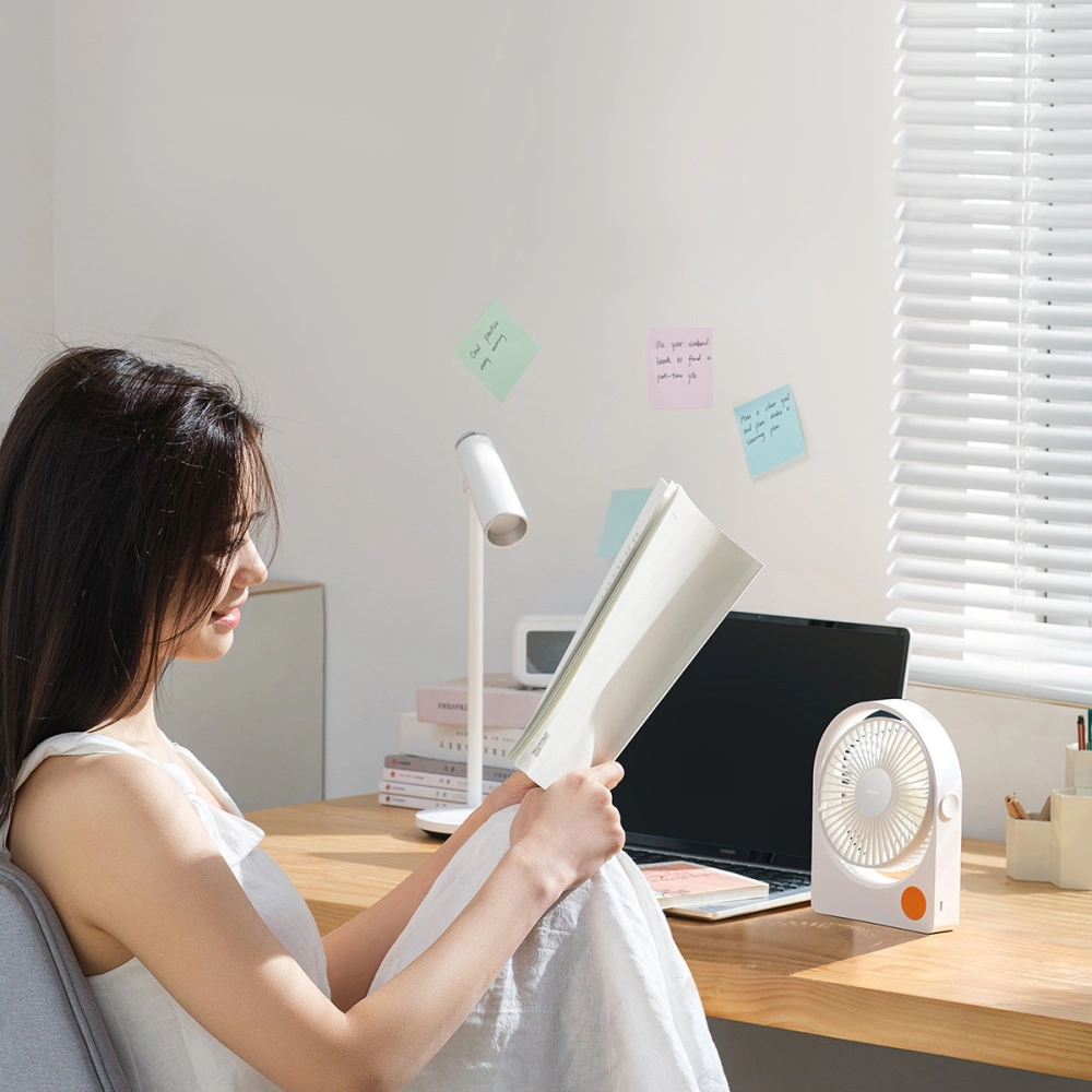 Wentylator biurkowy Baseus Serenity Fan Pro biały