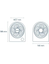 Kup Wentylator biurkowy Baseus Serenity Fan Pro biały - BSU3336WHT - {ean13} - Sklep Home Screen