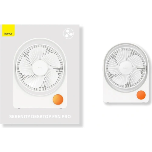 Kup Wentylator biurkowy Baseus Serenity Fan Pro biały - BSU3336WHT - {ean13} - Sklep Home Screen
