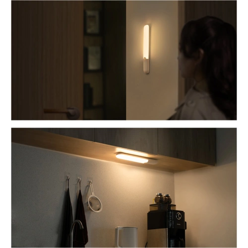 Buy Baseus Sunshine Series wardrobe light with PIR motion detector 1200 mAh white - BSU3337WHT - {ean13} - Home Screen Store Europe