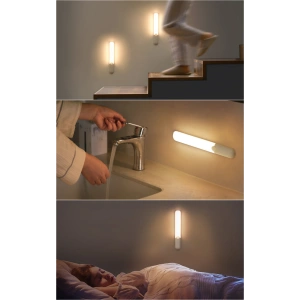 Kup Lampka do szafy Baseus Sunshine Series z czujnikiem ruchu PIR 1200mAh biała - BSU3337WHT - {ean13} - Sklep Home Screen