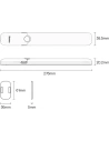 Buy Baseus Sunshine Series wardrobe light with PIR motion detector 1200 mAh white - BSU3337WHT - {ean13} - Home Screen Store Europe