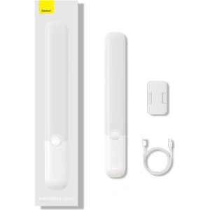 Kup Lampka do szafy Baseus Sunshine Series z czujnikiem ruchu PIR 1200mAh biała - BSU3337WHT - {ean13} - Sklep Home Screen