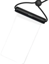 Kup Universelle wasserdichte Hülle Baseus Slide-cover schwarz - BSU3338BLK - {ean13} - Sklep Home Screen