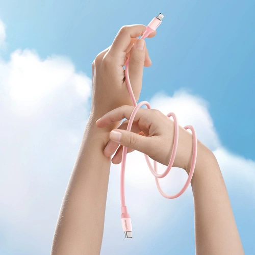 Kup Kabel UGREEN US387 USB-C - Lightning MFI C94 Power Delivery 1m różowy - UGR1248PNK - {ean13} - Sklep Home Screen
