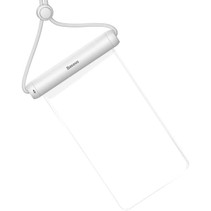 Kup Univerzální voděodolné pouzdro Baseus Slide-cover bílé - BSU3339WHT - {ean13} - Sklep Home Screen
