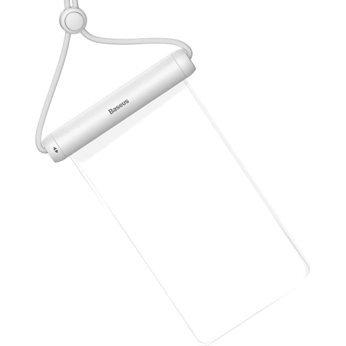 Kup Universelle wasserdichte Hülle Baseus Slide-cover weiß - BSU3339WHT - {ean13} - Sklep Home Screen