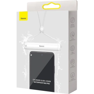 Kup Etui universal waterproof Baseus Slide-cover alb - BSU3339WHT - {ean13} - Sklep Home Screen