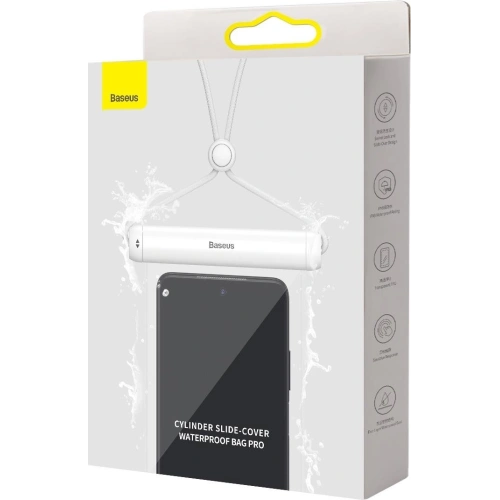 Buy Baseus waterproof case for phone Slide-cover white - BSU3339WHT - {ean13} - Home Screen Store Europe
