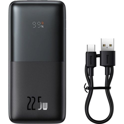 Kup Powerbank Baseus Bipow Pro 10000mAh 22.5W + USB 3A kábel 0.3m fekete - BSU3342BLK - {ean13} - Sklep Home Screen