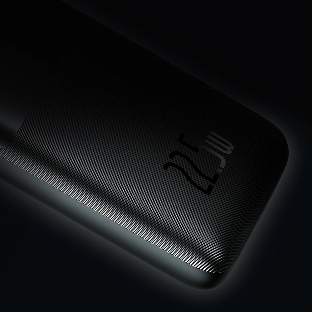 Powerbank Baseus Bipow Pro 10000mAh 22.5W + kabel USB 3A 0.3m czarny