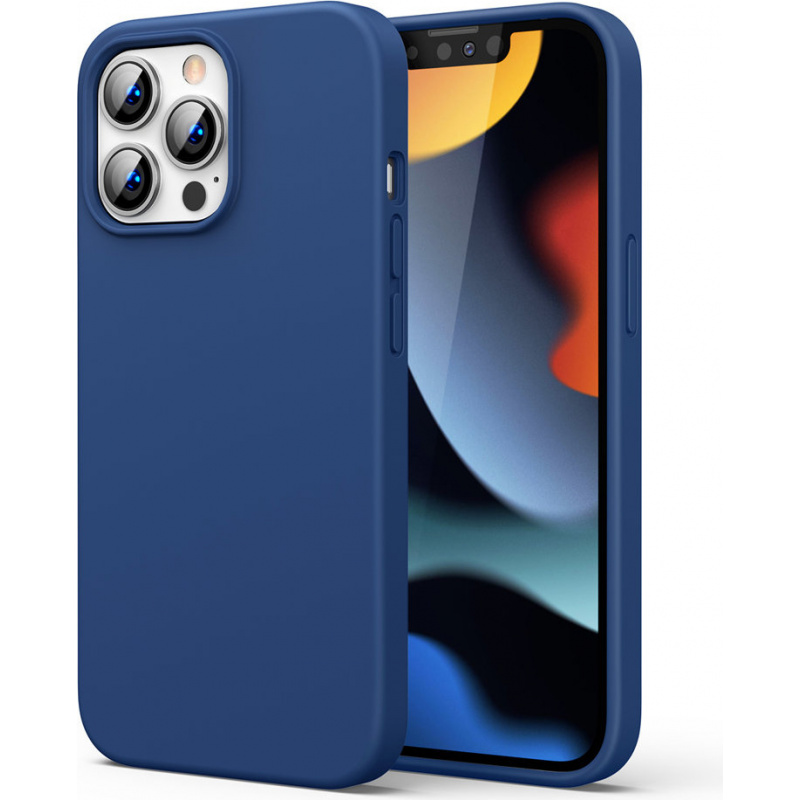Etui UGREEN Protective Silicone Case Apple iPhone 13 Pro niebieski