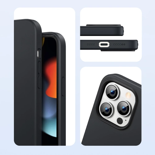 Kup Husa UGREEN Protective Silicone pentru Apple iPhone 13 Pro Max neagră - UGR1254BLK - {ean13} - Sklep Home Screen