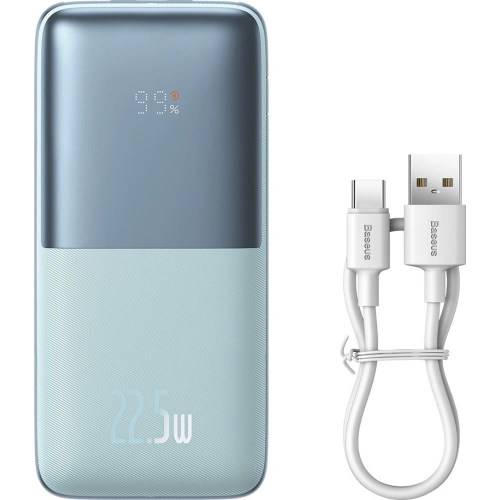 Kup Powerbank Baseus Bipow Pro 10000mAh 22.5W + kabel USB 3A 0.3m niebieski - BSU3344BLU - {ean13} - Sklep Home Screen