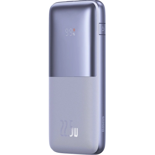 Kup Powerbank Baseus Bipow Pro 10000mAh 22.5W + kabel USB 3A 0.3m fioletowy - BSU3345PRP - {ean13} - Sklep Home Screen