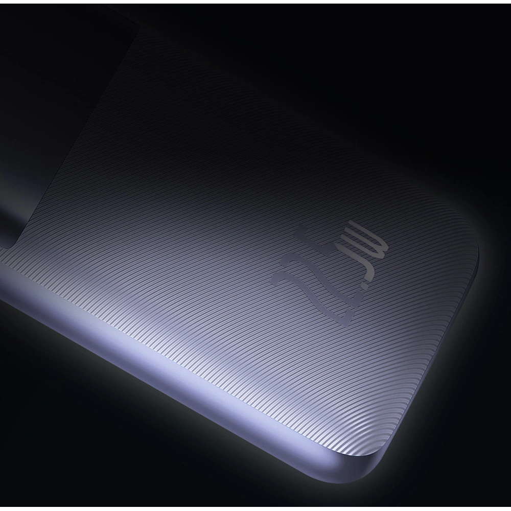 Powerbank Baseus Bipow Pro 10000mAh 22.5W + kabel USB 3A 0.3m fioletowy
