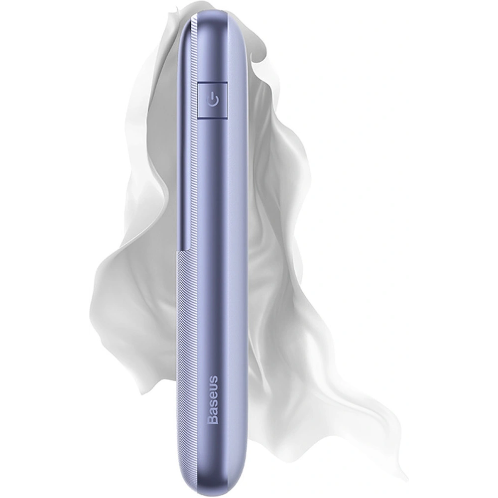 Powerbank Baseus Bipow Pro 10000mAh 22.5W + kabel USB 3A 0.3m fioletowy