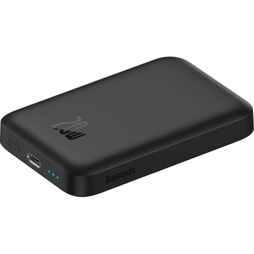 Kup Powerbank Baseus magnetic 6000mAh 20W + cablu USB Tip C 60W 50cm negru - BSU3346BLK - {ean13} - Sklep Home Screen
