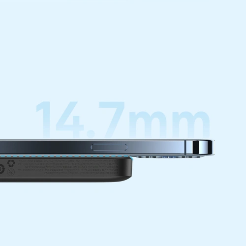 Kup Powerbank Baseus magnetyczny 6000mAh 20W + kabel USB Typ C 60W 50cm czarny - BSU3346BLK - {ean13} - Sklep Home Screen