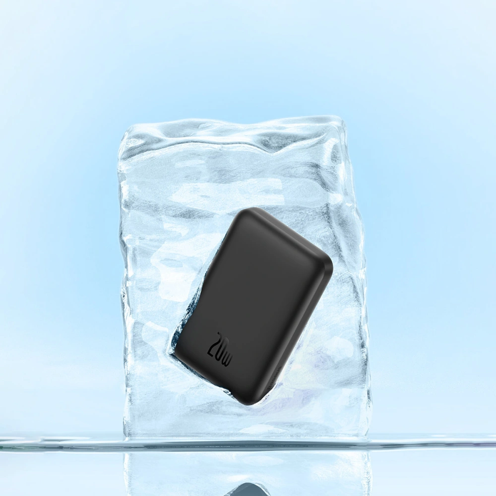 Powerbank Baseus magnetyczny 6000mAh 20W + kabel USB Typ C 60W 50cm biały