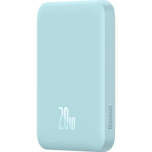 Kup Powerbank Baseus magnetic 6000mAh 20W + cablu USB Tip C 60W 50cm albastru - BSU3348BLU - {ean13} - Sklep Home Screen