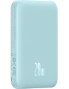 Kup Powerbank Baseus magnetic 6000mAh 20W + cablu USB Tip C 60W 50cm albastru - BSU3348BLU - {ean13} - Sklep Home Screen