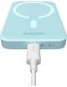 Kup Powerbank Baseus magnetic 6000mAh 20W + cablu USB Tip C 60W 50cm albastru - BSU3348BLU - {ean13} - Sklep Home Screen