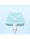 Kup Powerbank Baseus magnetic 6000mAh 20W + cablu USB Tip C 60W 50cm albastru - BSU3348BLU - {ean13} - Sklep Home Screen