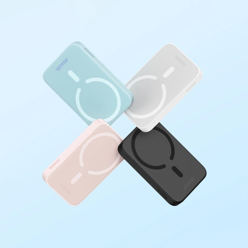 Kup Powerbank Baseus magnetyczny 6000mAh 20W + kabel USB Typ C 60W 50cm niebieski - BSU3348BLU - {ean13} - Sklep Home Screen