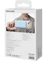 Kup Powerbank Baseus magnetic 6000mAh 20W + cablu USB Tip C 60W 50cm albastru - BSU3348BLU - {ean13} - Sklep Home Screen
