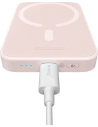 Kup Powerbank Baseus mágneses 6000mAh 20W + USB Type C 60W 50cm kábel rózsaszín - BSU3349PNK - {ean13} - Sklep Home Screen