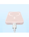 Kup Powerbank Baseus magnetický 6000mAh 20W + kabel USB Typ C 60W 50cm růžový - BSU3349PNK - {ean13} - Sklep Home Screen