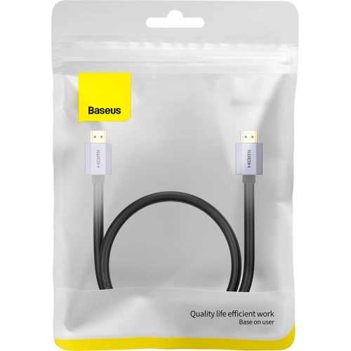 Kup Kabel HDMI 2.0 Baseus High Definition Series 4K 60Hz 1m czarny - BSU3350BLK - {ean13} - Sklep Home Screen