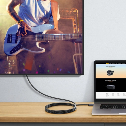 Kup Kabel HDMI 2.0 Baseus Seria de Înaltă Definiție 4K 60Hz 1m negru - BSU3350BLK - {ean13} - Sklep Home Screen