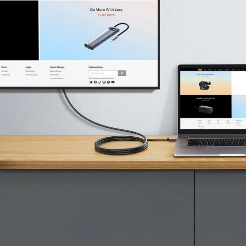 Kup Kabel HDMI 2.0 Baseus Seria de Înaltă Definiție 4K 60Hz 1m negru - BSU3350BLK - {ean13} - Sklep Home Screen