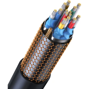Kabel HDMI 2.0 Baseus High Definition Series 4K 60Hz 1,5m czarny