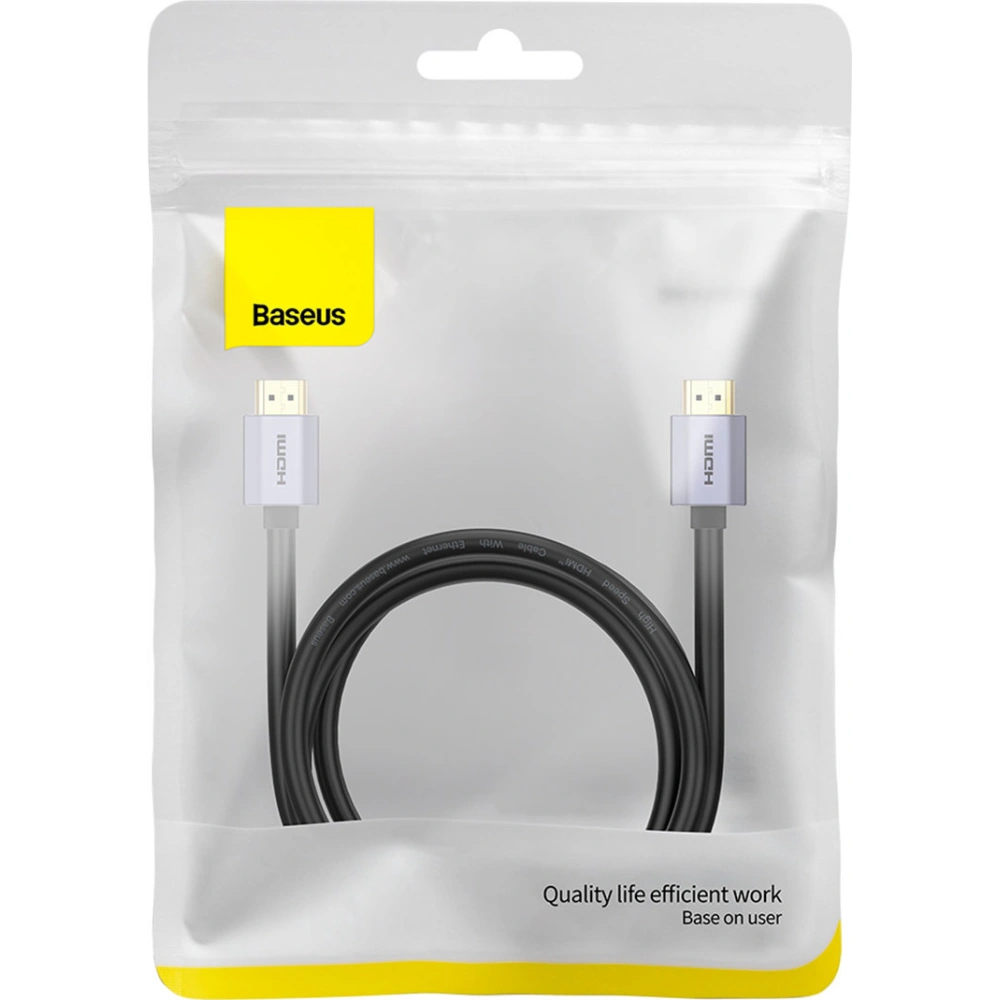 Kabel HDMI 2.0 Baseus High Definition Series 4K 60Hz 2m czarny