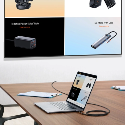 Kup Kabel HDMI 2.0 Baseus High Definition Series 4K 60Hz 2m czarny - BSU3352BLK - {ean13} - Sklep Home Screen