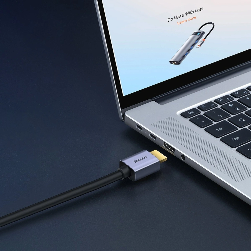 Kabel HDMI 2.0 Baseus High Definition Series 4K 60Hz 2m czarny